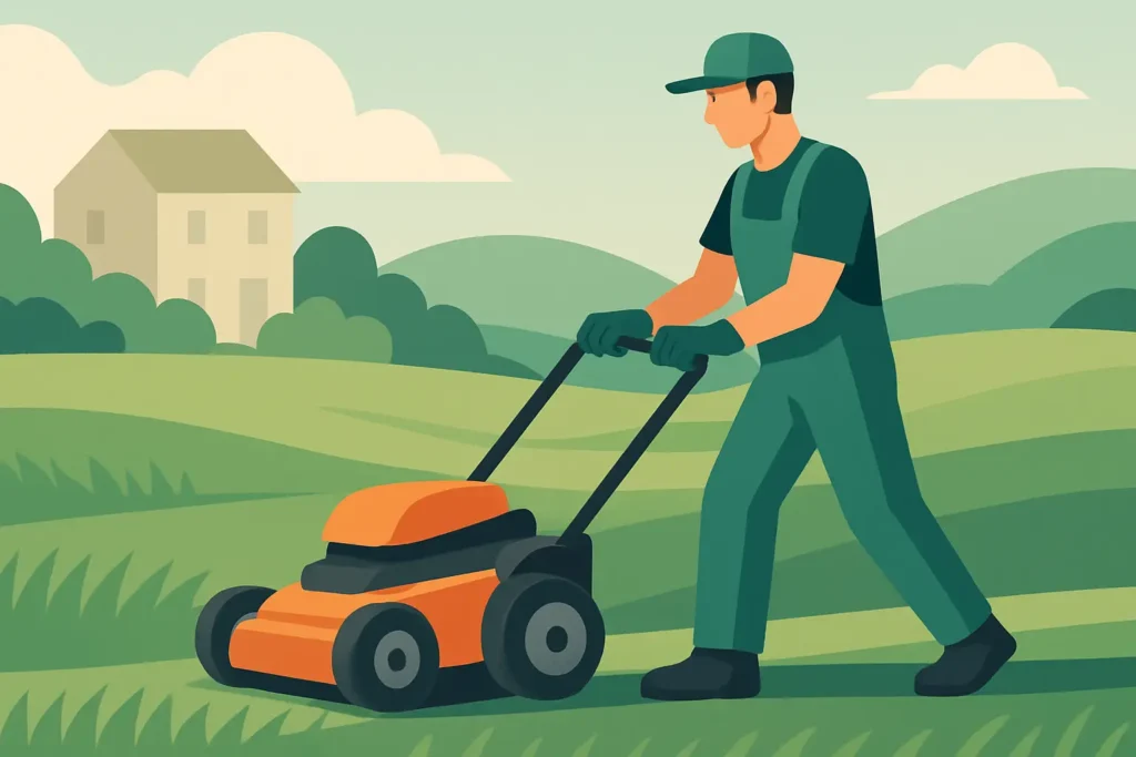 Grass Cutting Service in Wiltshire That Stays On Top