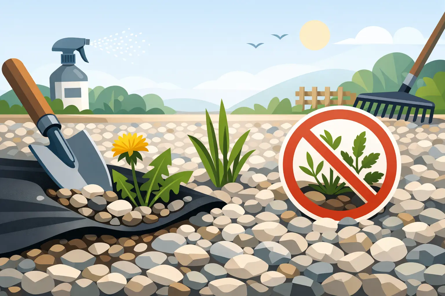 How to Keep Weeds Out of Gravel