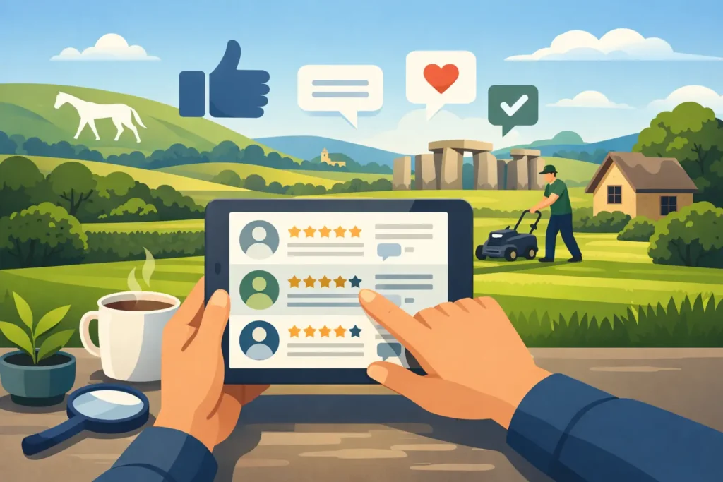 How to Read Lawn Service Reviews Wiltshire