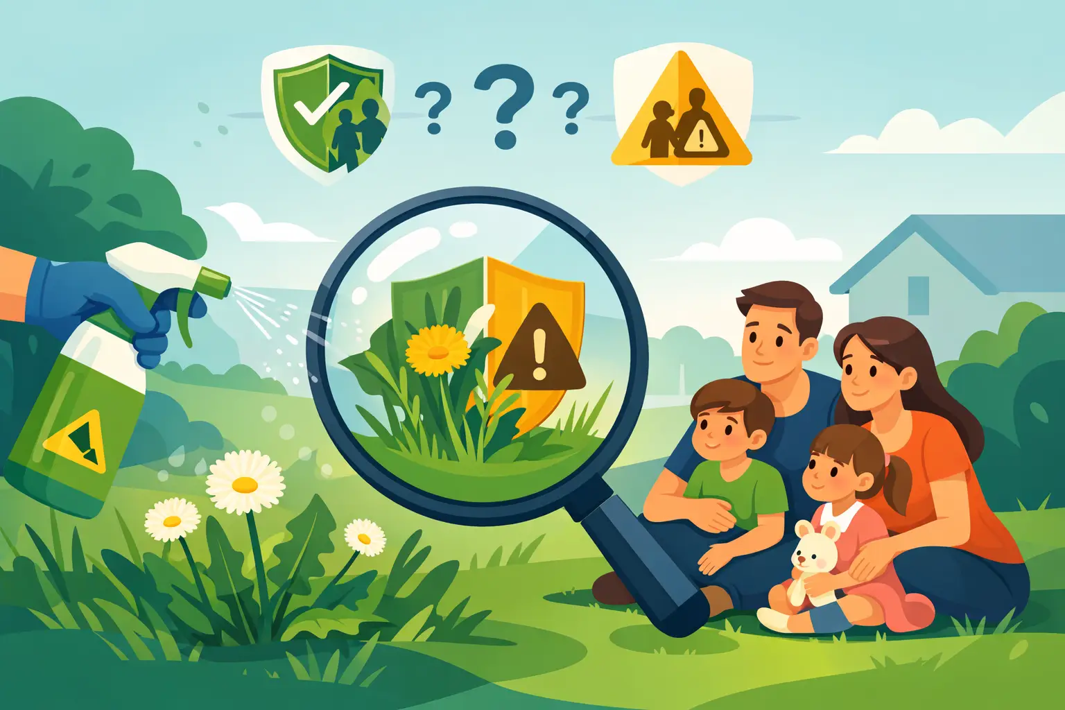 Is Weed Control Safe for Families?